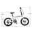 BSTSEL 20 Inch Folding Bike Adult,For Adult Men and Women Teens, Lightweight Aluminium Frame, 7 Speed Shimano Drivetrain, Foldable Bike With Disc Brake, Adult Bike Foldable Bicycle (White)