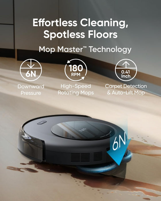 eufy Omni C20 Robot Vacuum, 7000Pa, Auto Empty, Mop Washing & Drying