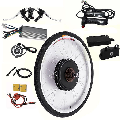 Electric Bike Conversion Kit 48V 1000W Rear Wheel Electric Bicycle Motor Conversion Kit E-bike Hub Motor 26"