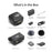 DJI Mic Mini (2 TX, 1 RX, Charging Case), Wireless Microphone for Vlog