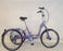 Folding tricycle, tricycle, 24" wheels, three wheel bicycle, trike with 6 speed gears, folding trike (Matte Purple)