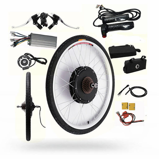 Electric Bike Conversion Kit 48V 1000W Rear Wheel Electric Bicycle Motor Conversion Kit E-bike Hub Motor 26"