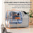 100L Self Cleaning Litter Box - App Control, Multi-Cat, Automatic, Gray