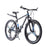 BSTSEL 27.5 Inch Mountain Bike 3 Spoke Wheels Bicycle 17.5 Inch Aluminum Frame Mountain Bicycle Shimano 21 Speeds with Dual Disc-Brake Suitable For Men And Women Over The Age Of 16 (Black & Blue)