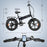 ENGWE Folding Electric Bike for Adults, 20"×4.0" All Terrain Fat Tires Mountain Beach Electric Bicycles 7 Speed Gear E-Bike with Removable Lithium Battery 48V 13AH (Orange1)