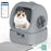 Automatic Cat Litter Box - APP Control, Weight Monitor, Anti-Pinch, 86L