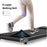 Superun Walking Pad Treadmill, 2.5HP, APP & Remote Control, 136kg Capacity