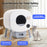 Fsitego Self Cleaning Cat Litter Box - App Control, Odor-Free, Extra Large