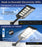 Y-5200W Solar Street Lights - 520000LM, Motion Sensor, Remote, Waterproof