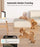 TKENPRO 2K Pet Camera - Treat Dispenser, 360° View, Motion Alerts, App