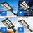 Y-5200W Solar Street Lights - 520000LM, Motion Sensor, Remote, Waterproof